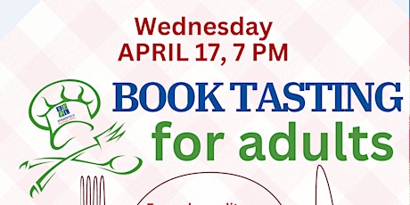 Book Tasting for Adults primary image