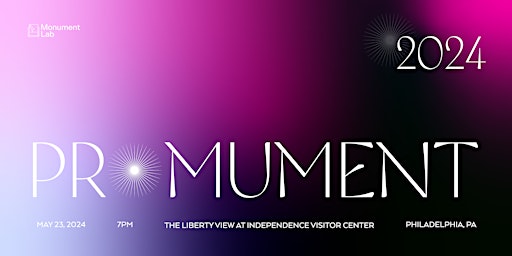 Promument 2024: Monument Lab’s Annual Fundraising Event  primärbild
