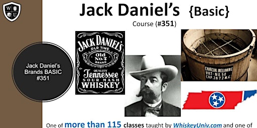 Jack Daniel's Brands Tasting Class B.Y.O.B. (Course #351) primary image