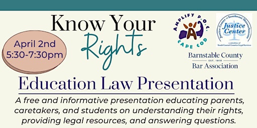 Immagine principale di Know Your Rights: Education Law Presentation 