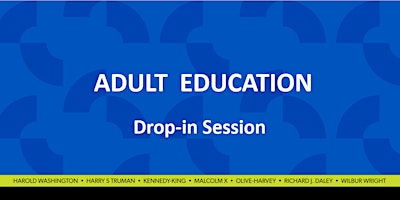 Adult Education Drop-in Session (THIS IS A TEST)