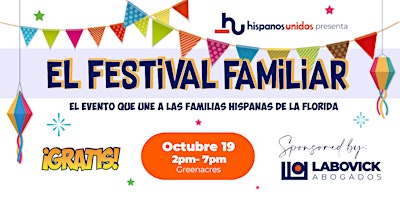 Imagem principal do evento El Festival Familiar de Hispanos Unidos