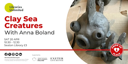 Imagen principal de Clay Sea Creatures with Anna Boland