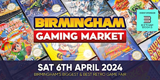 Primaire afbeelding van Birmingham Gaming Market - 6th April 2024