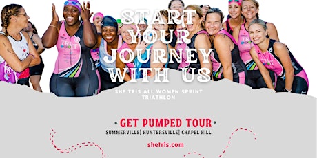 She Tris Get Pumped Road Show - Carnes Crossroads