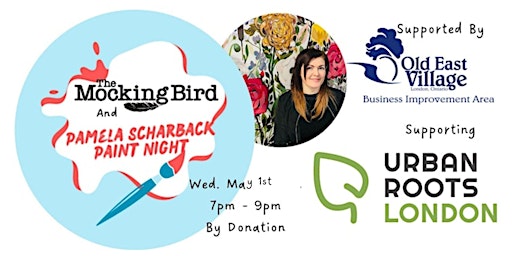 Pamela  Scharback Paint Night @ The Mockingbird supporting Urban Roots  primärbild