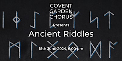 Ancient Riddles With The Covent Garden Chorus primary image