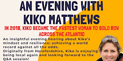 Imagem principal do evento An Evening with Kiko Matthews