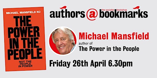 Imagem principal do evento authors@bookmarks Michael Mansfield KC -The Power in the People