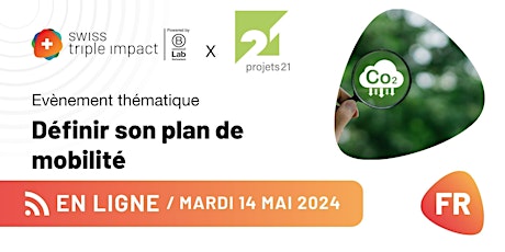 STI Thematic Event - Définir son plan de mobilité  -14.05.2024 (FR) primary image