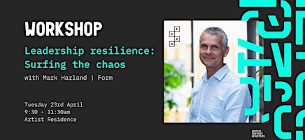 Imagem principal do evento Leadership resilience: Surfing the chaos with Mark Harland