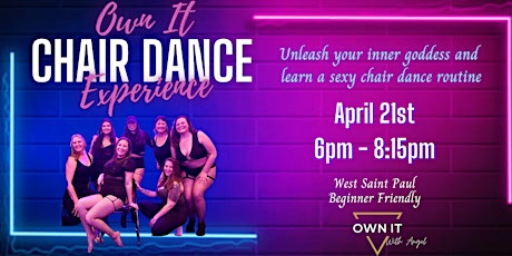 Own It Chair Dance Experience - April 21st - Saint Paul