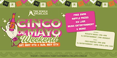 Primaire afbeelding van Cinco De Mayo | The Whole Enchilada Winter Garden