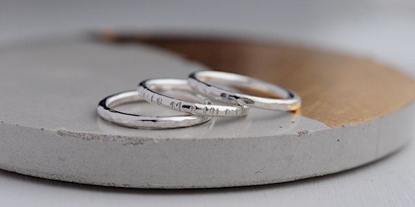 Make your own Silver Stacking Rings Workshop