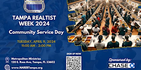 Realtist Week Community Service Day, Sponsored by Chase