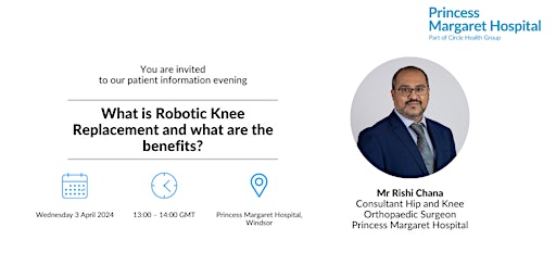 Primaire afbeelding van What is Robotic Knee Replacement and what are the benefits?