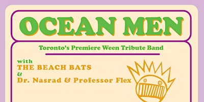 Imagem principal do evento Ocean Men (Ween Tribute) Live @ The Casbah