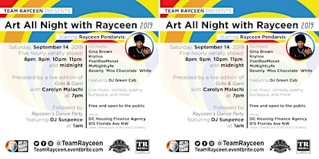 Art All Night with Rayceen 2019