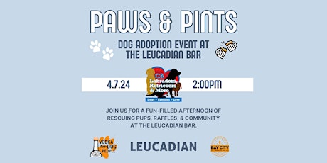 Paws & Pints Adoption Event