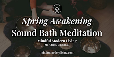 Image principale de Spring Awakening Sound Bath Meditation