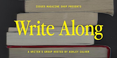Write Along: A Three-Week Long Writer's Group primary image