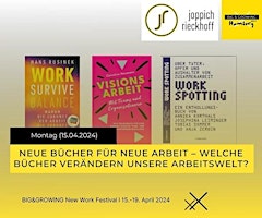 Imagem principal do evento Neue Bücher für neue Arbeit - Welche Bücher verändern unsere Arbeitswelt?
