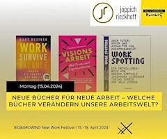 Primaire afbeelding van Neue Bücher für neue Arbeit - Welche Bücher verändern unsere Arbeitswelt?