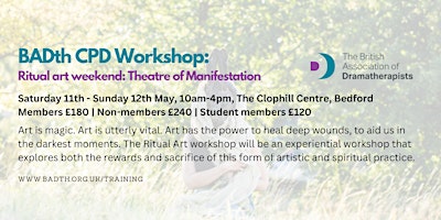 Ritual Art Weekend - Theatre of Manifestation primary image