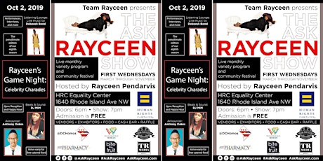 The Ask Rayceen Show, Oct 2: Rayceen's Game Night and more