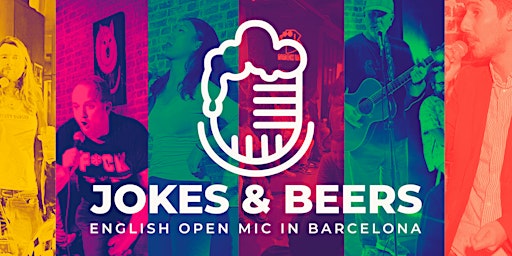 Immagine principale di JOKES & BEERS - English Open Mic Comedy in Eixample, Barcelona 