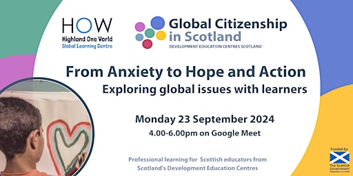 Hauptbild für From Anxiety to Hope and Action: Exploring Global Issues with Learners