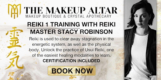 Reiki 1 Training  With Reiki Master Stacy Robinson primary image