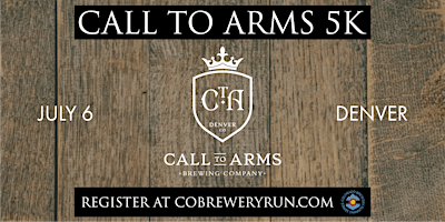 Imagem principal de Call to Arms 5k | Denver | 2024 CO Brewery Running Series