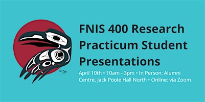 Primaire afbeelding van FNIS 400 Research Practicum Student Presentations