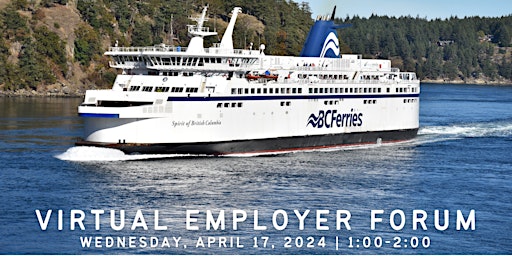 Imagen principal de WorkBC Employer Forum: BC Ferries