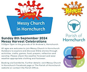 Messy Church in Hornchurch Harvest Celebrations  8.9.24