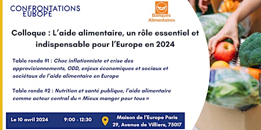 Primaire afbeelding van L’aide alimentaire, un rôle essentiel et indispensable  pour l’Europe