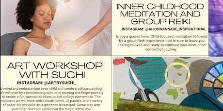 Inner Child Connection-Reiki, Meditation and Art Workshop