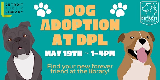 Imagen principal de Dog Adoption at the Library!