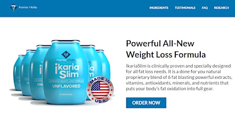 Ikaria Slim Advanced Weight loss Formula!