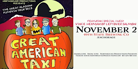 GREAT AMERICAN TAXI Featuring Vince Herman (*Tickets available at the door!) primary image