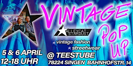 Vintage Clothing Pop Up Event