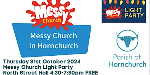 Primaire afbeelding van Messy Church in Hornchurch Light Party  31.10.24
