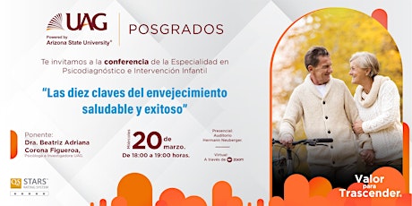 Imagem principal do evento Las Diez Claves del Envejecimiento Saludable y Exitoso