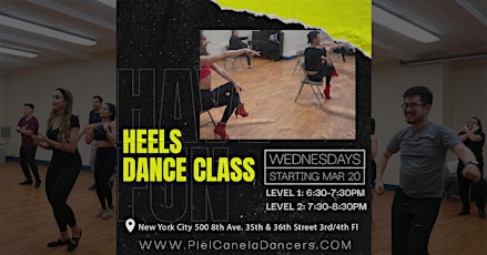 Heels Dance Class, Level 1 Beginner