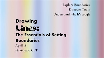 Imagen principal de Drawing Lines: The Essentials of Setting Boundaries