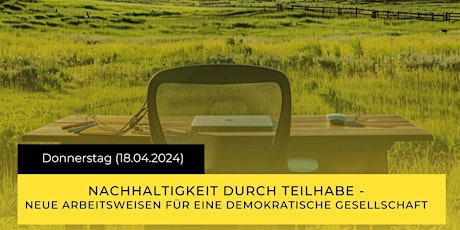 Nachhaltigkeit durch Teilhabe