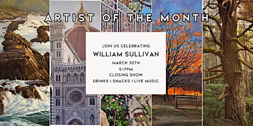 Imagen principal de Artist of the Month Event: William Sullivan