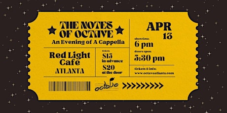 The Notes of Octave: An Evening of A Cappella