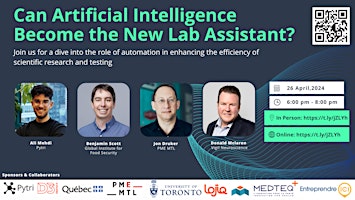 Imagem principal do evento Can Artificial Intelligence Become the New Lab Assistant?
